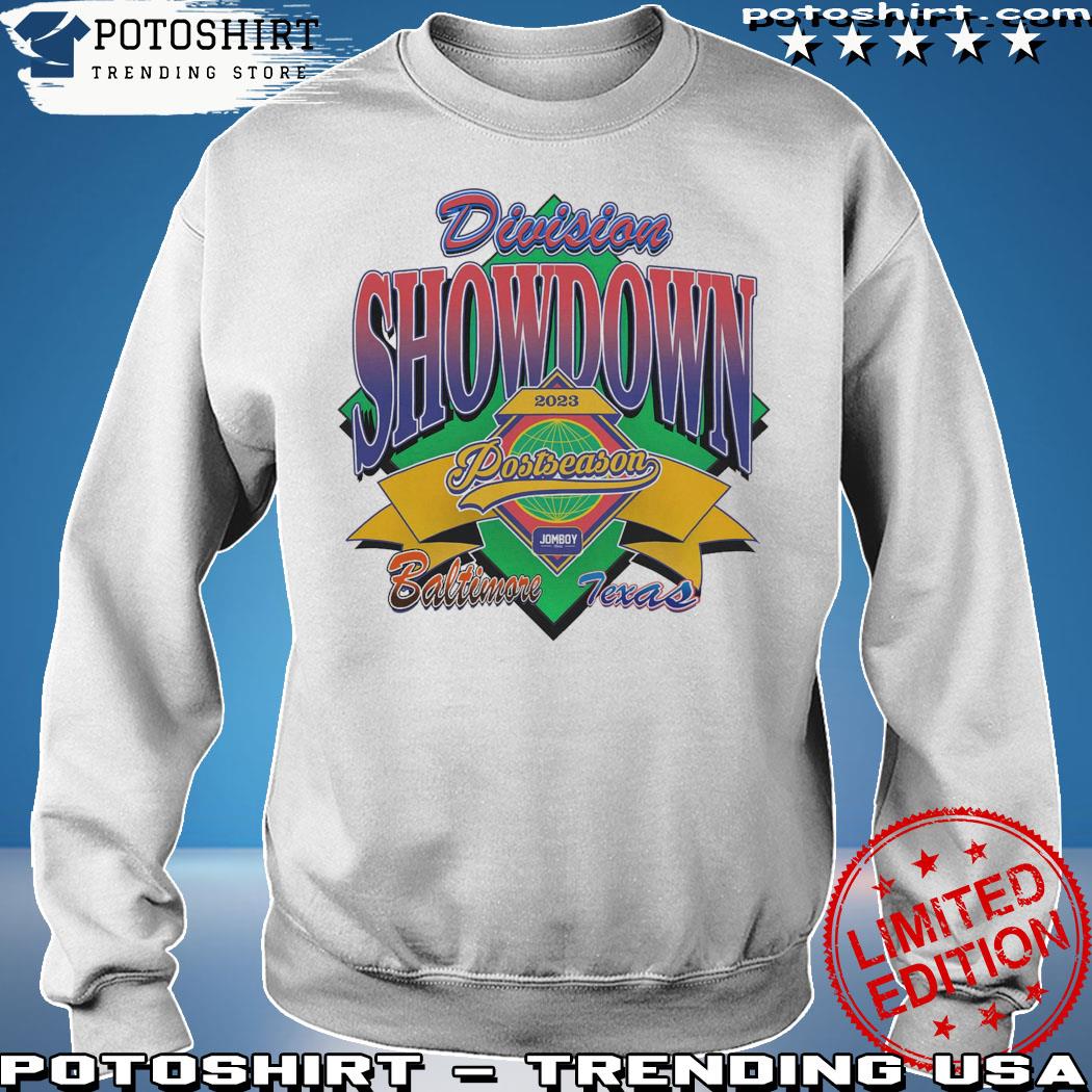 Baltimore Vs Texas Division Showdown 2023 Postseason Shirt, hoodie,  sweater, long sleeve and tank top