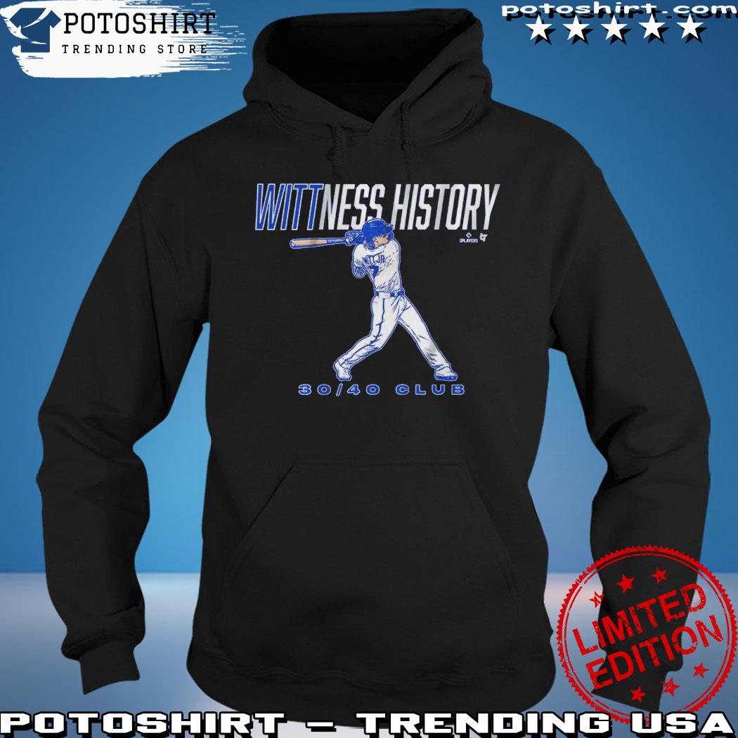Bobby Witt Jr Wittness History Shirt, hoodie, sweater, long sleeve and tank  top