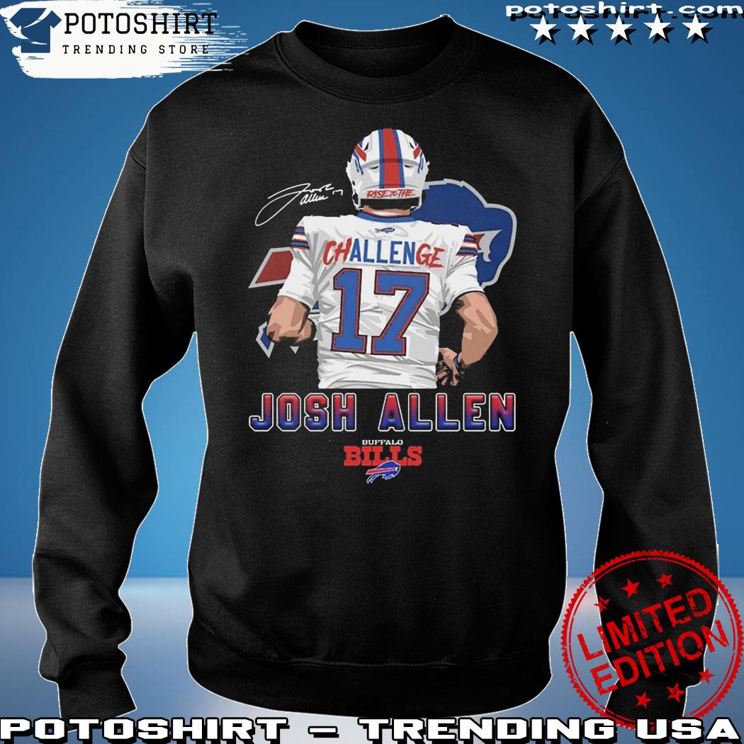 Official Josh allen Buffalo Bills vintage retro T-shirt, hoodie, tank top,  sweater and long sleeve t-shirt