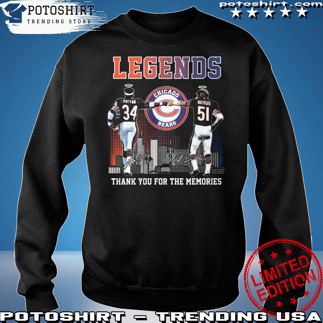 Chicago Bears Legends Unisex T-Shirt, hoodie, sweater and long sleeve