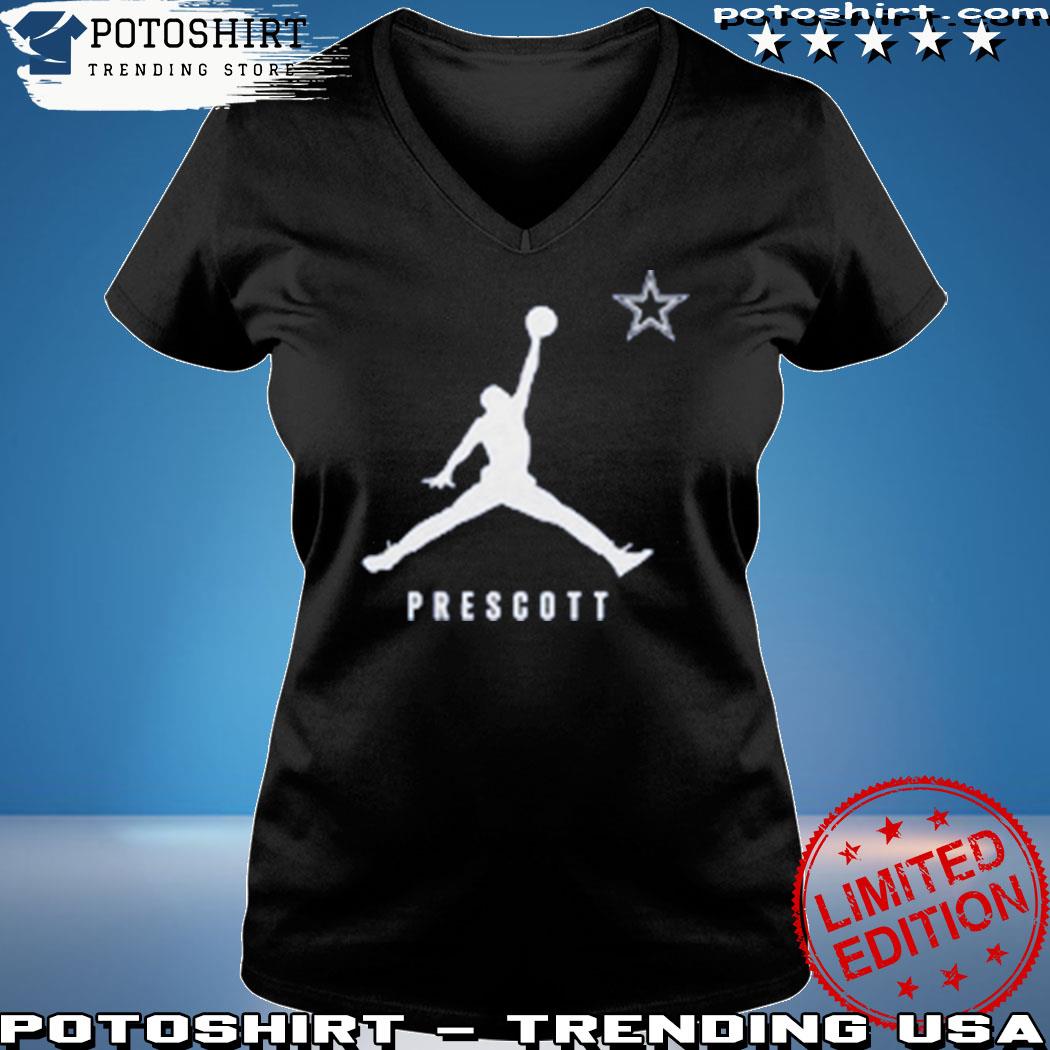 Dak Prescott Dallas Cowboys Jordan Brand Name & Number T-Shirt - Navy