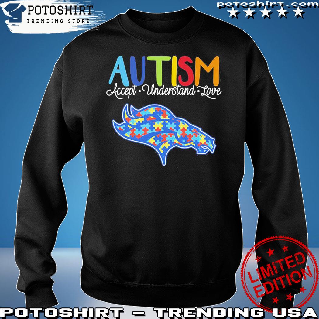 Denver Broncos Nfl Autism Awareness Accept Understand Love Shirt - Shibtee  Clothing