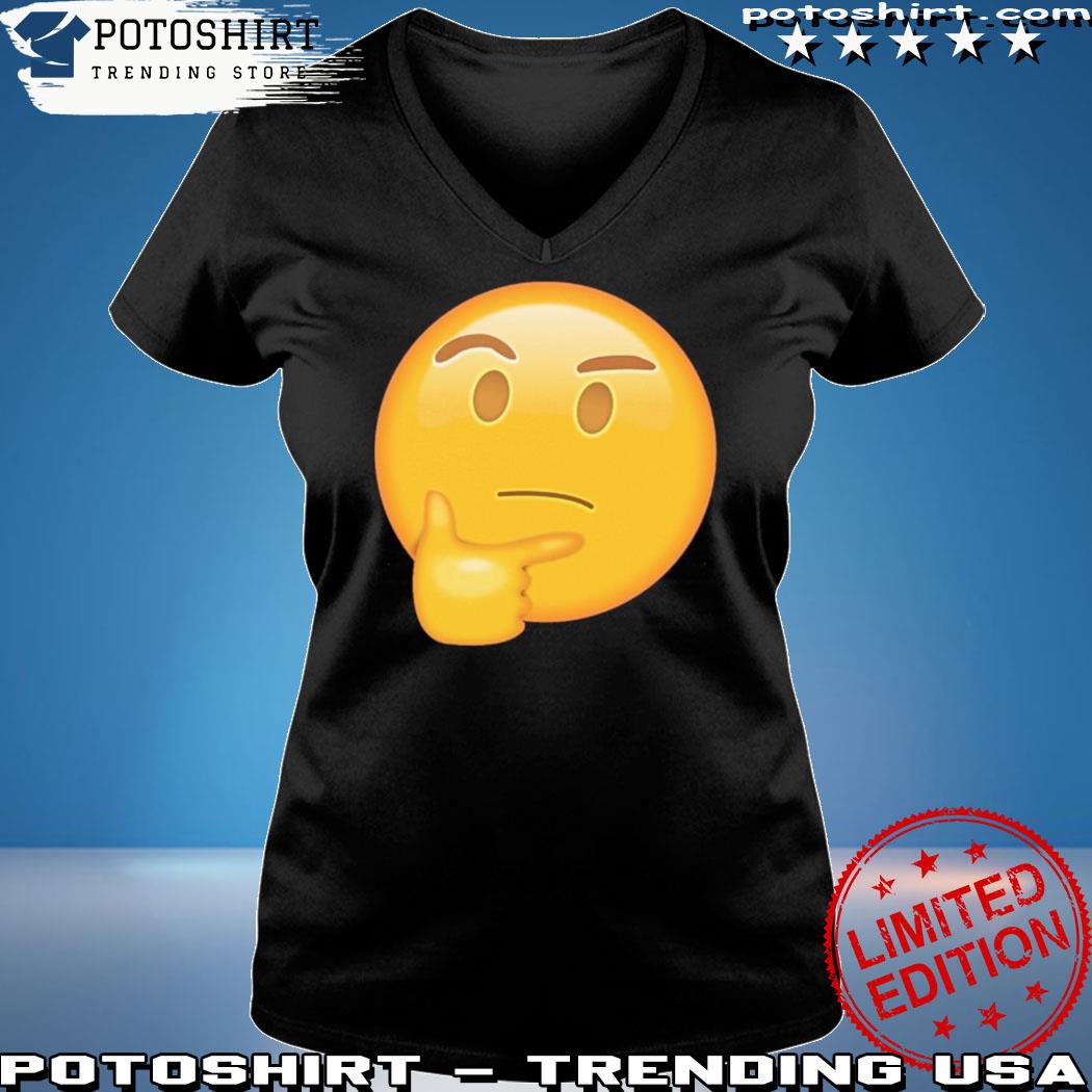 Miami Dolphins Thinking Emoji T-Shirts, Custom prints store