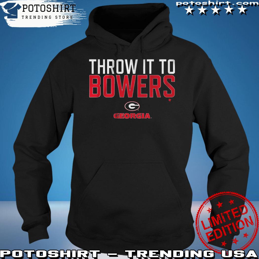 Georgia Bulldogs Throw It To Brock Bowers T-shirt,Sweater, Hoodie