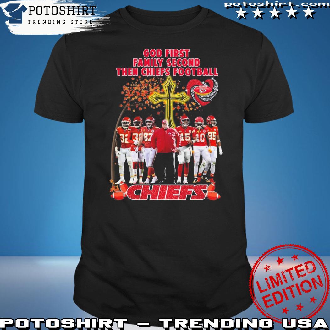 FREE shipping God first family second then Kansas City Chief Super