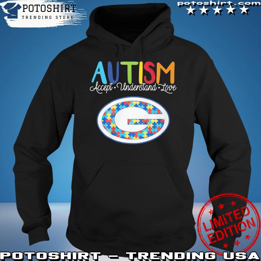 Green Bay Packers NFL Autism Awareness It's Ok To Be Different Shirt,  hoodie, sweater, long sleeve and tank top