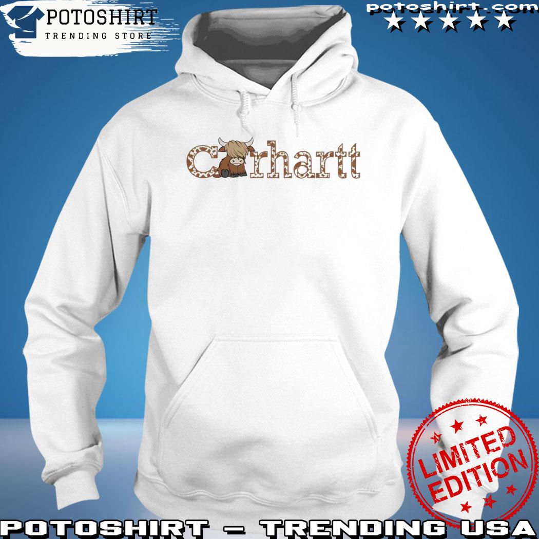 Official Carhartt Highland Cow Shirt, hoodie, sweater, long sleeve