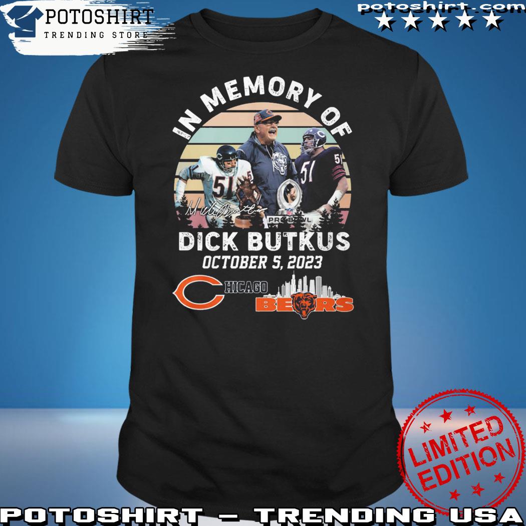 Chicago Bears Anniversary V Neck T Shirt in 2023