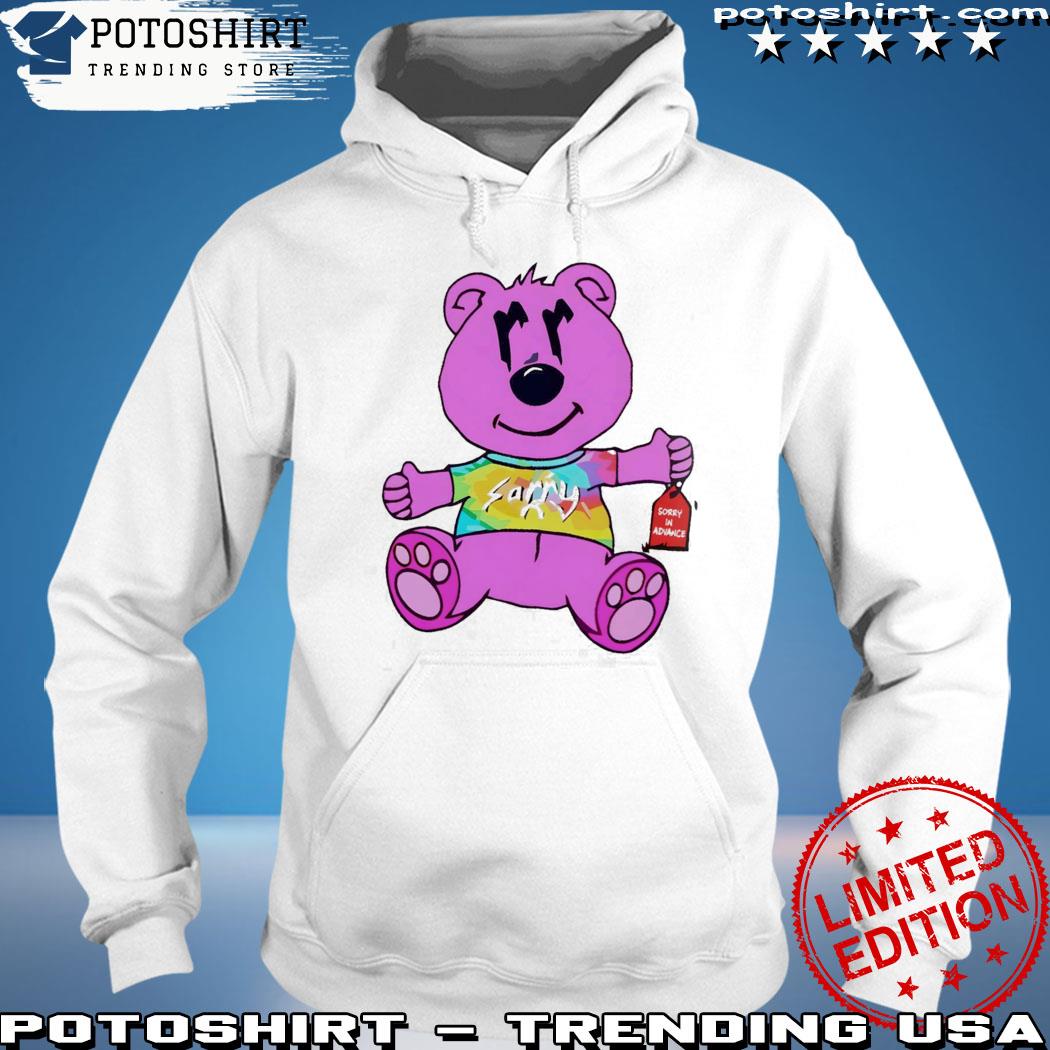 Top joe Burrow pink bear sorry in advance shirt, hoodie, sweater, long  sleeve and tank top