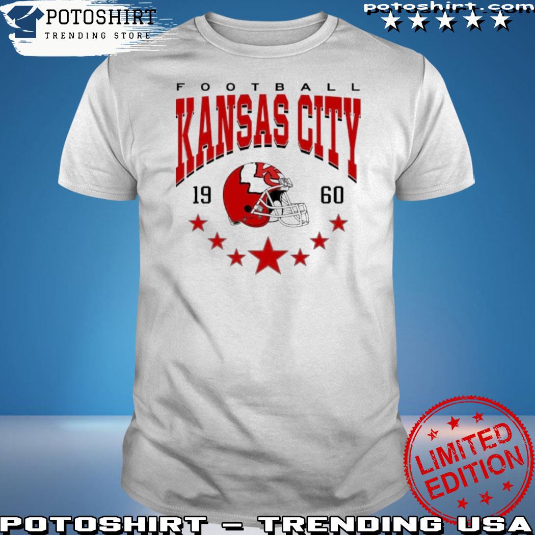 Vintage Kansas City Shirt, Football Crewneck Shirt, Reds Pullover