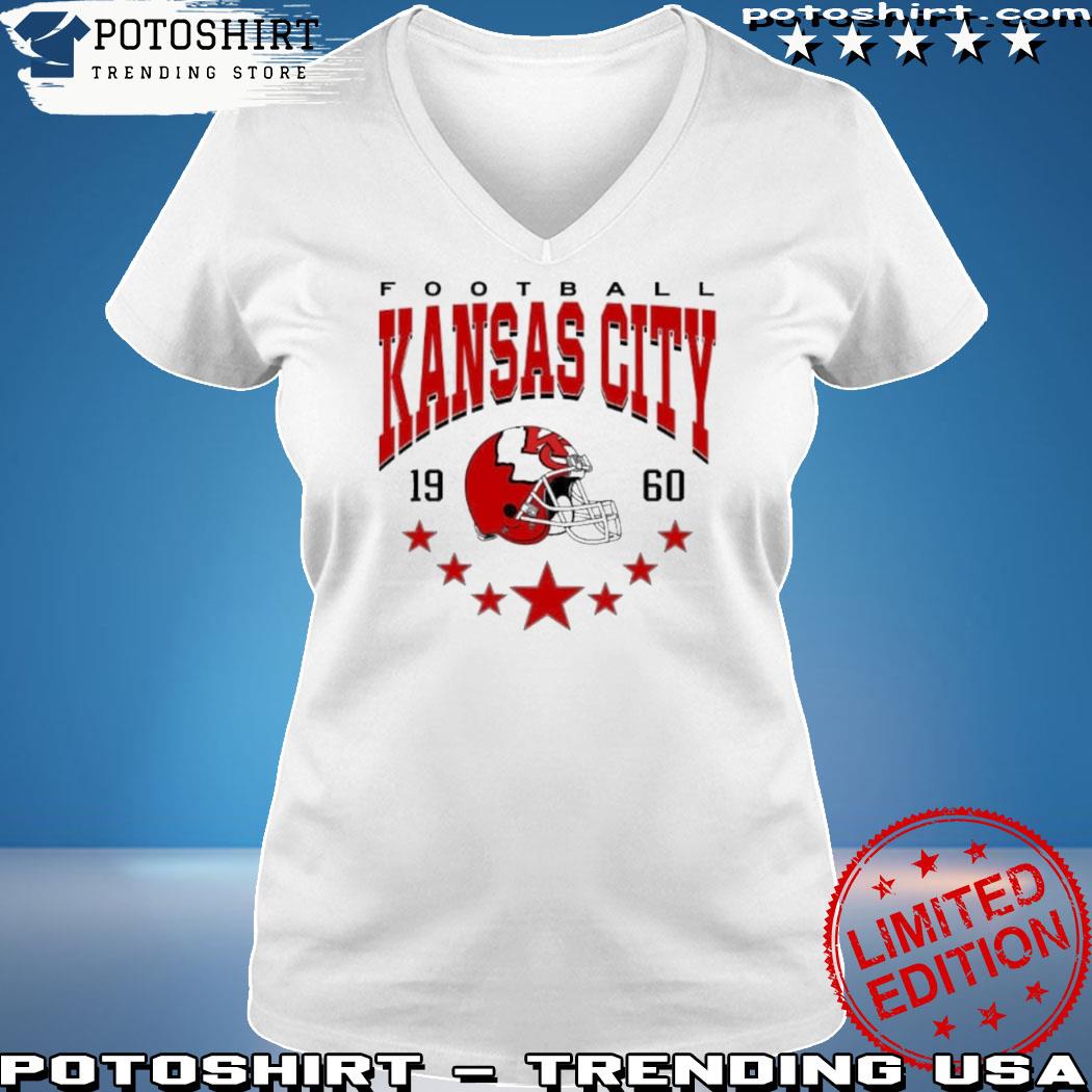 Vintage Style Kansas City Football Crewneck Sweatshirt