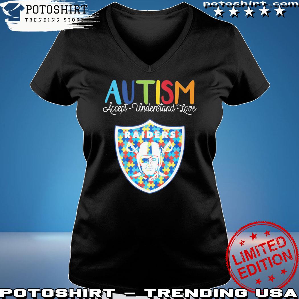 Persionalized NFL Las Vegas Raiders Special Autism Awareness