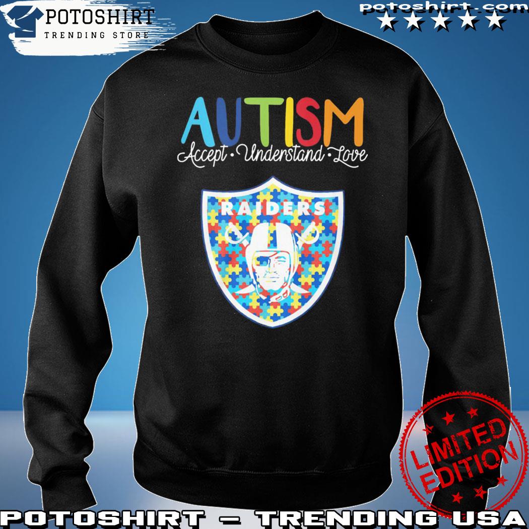 Persionalized NFL Las Vegas Raiders Special Autism Awareness