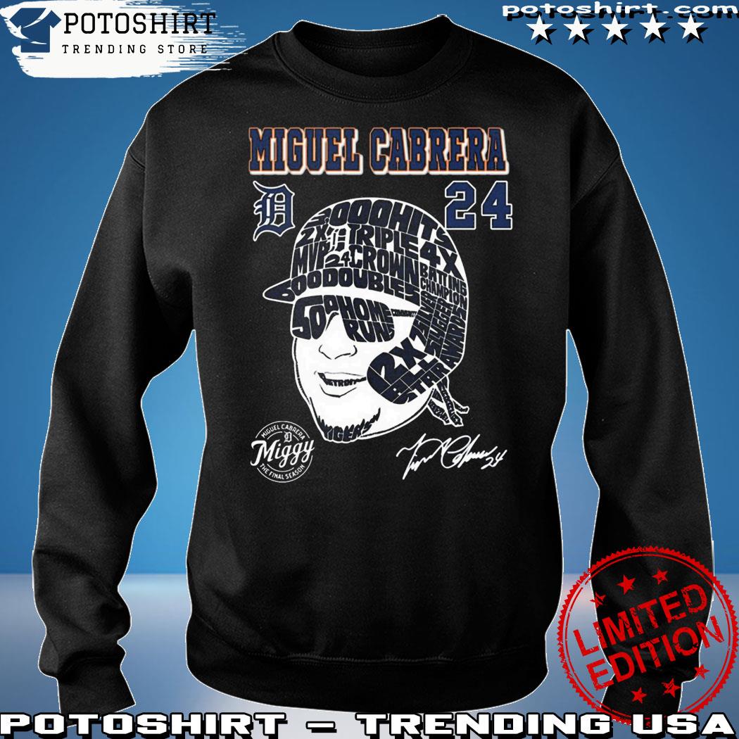 Miguel Cabrera 24 Miggy The Final Season Signature Shirt