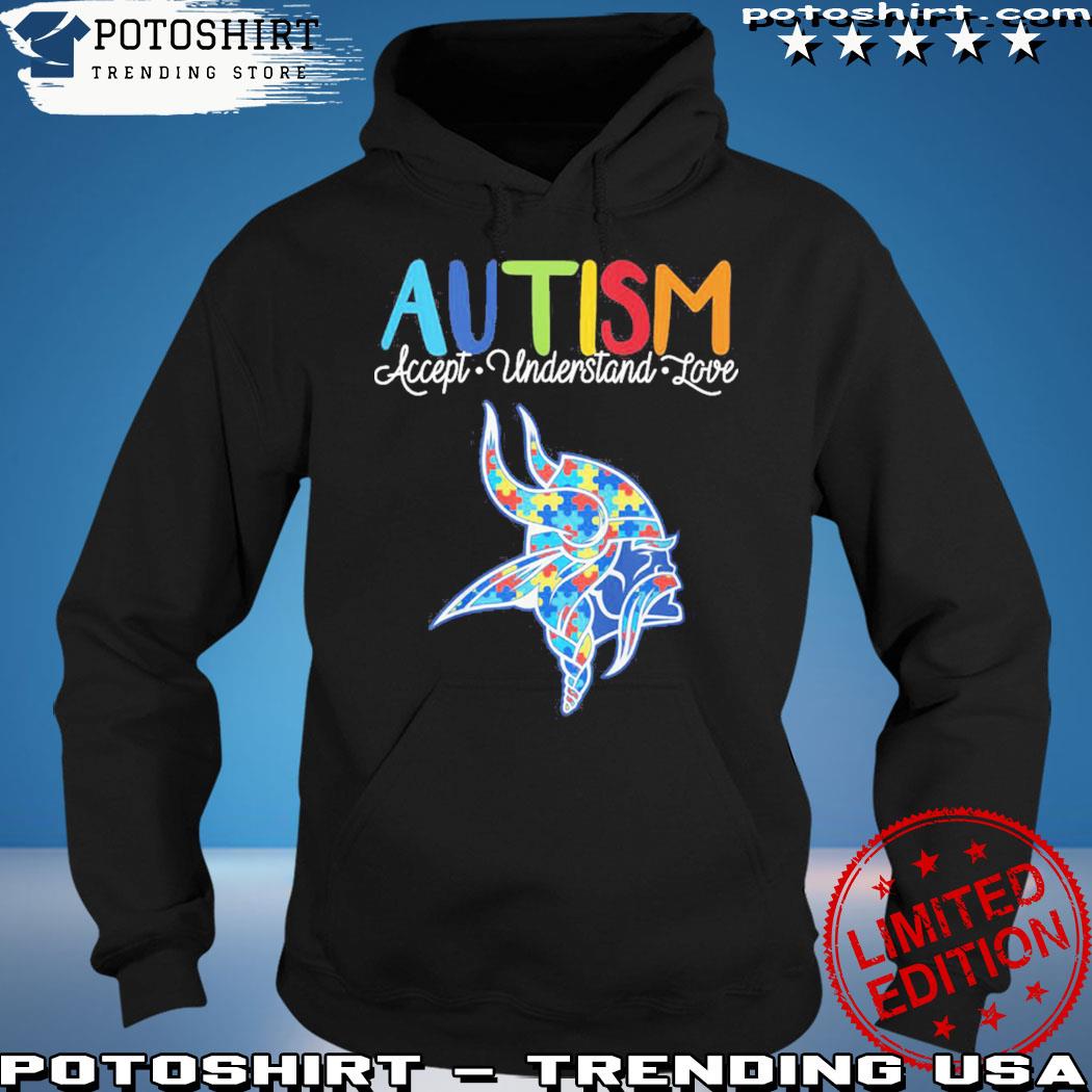 Minnesota Vikings NFL Autism Awareness Accept Understand Love Shirt,  hoodie, sweater, long sleeve and tank top