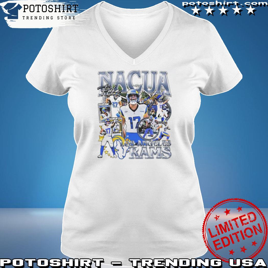 Official Game Changer Puka Nacua Los Angeles Rams Shirt Ash GameChanger -  WBMTEE