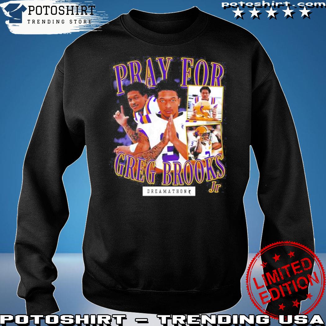 Stefon Diggs Pray For Greg Brooks Dreams shirt, hoodie, sweater, long sleeve  and tank top