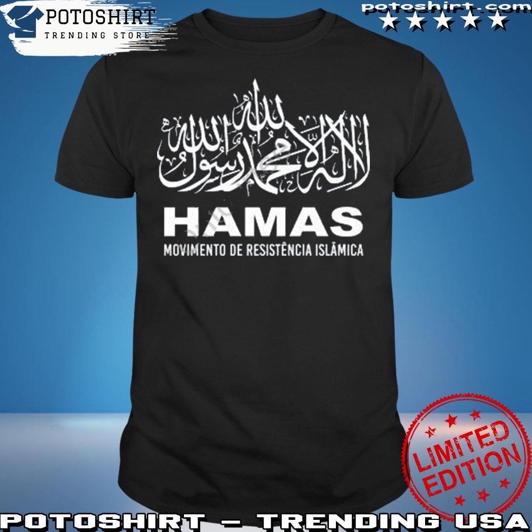 Official Asslatam Hamas Movimento De Resistência Islâmica Shirt
