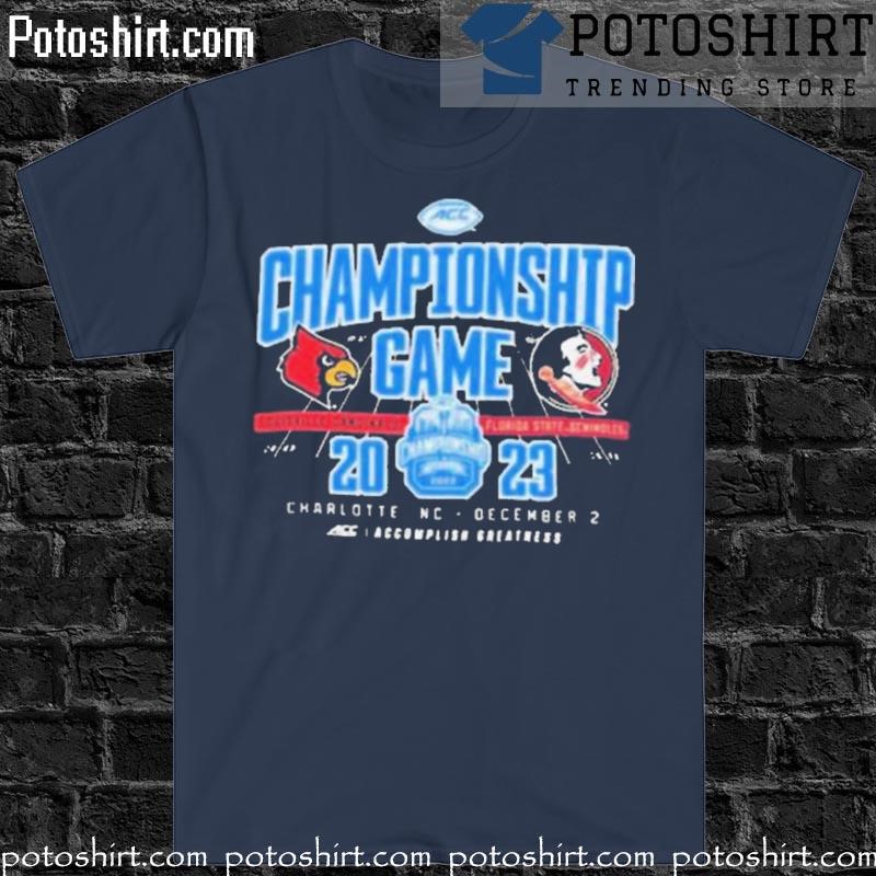 Louisville Cardinals Atlantic Coast Conference Football Championship Game  2023 shirt - Aquafinashirt