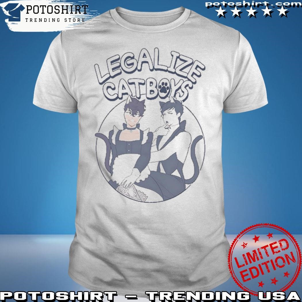 Official Dan and phil shop legalise catboys shirt