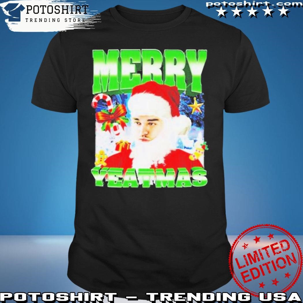Official Memeabletees store merry yeatmas shirt
