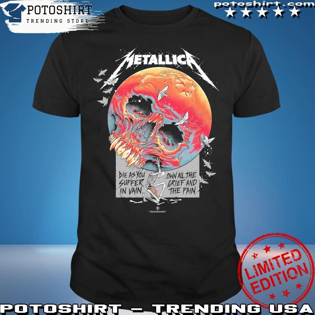 Official Metallica atlas rise shirt