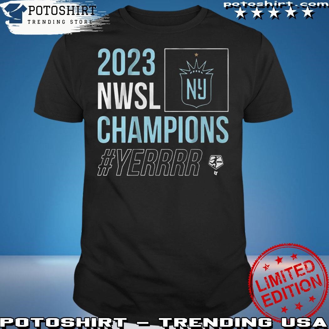 Official Nj Ny Gotham Fc 2023 Nwsl Champions Shirt