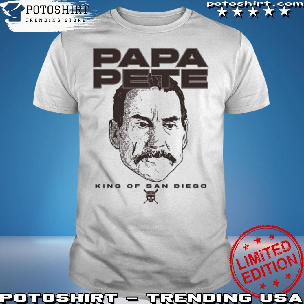 Official Papa pete king of san diego shirt