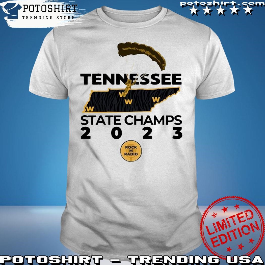 Official Tennessee rock m state champs shirt
