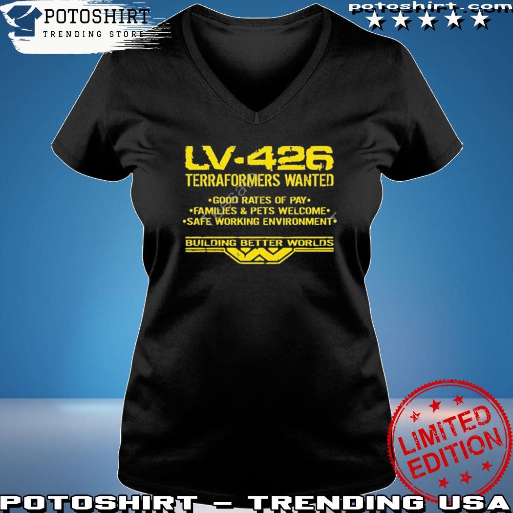 Hot Sale 100% Cotton Lv426 Terraformers Wanted Weyland Aliens Prometheus  Charcoal T-Shirt Summer Tee Shirt Summer Tee Shirt