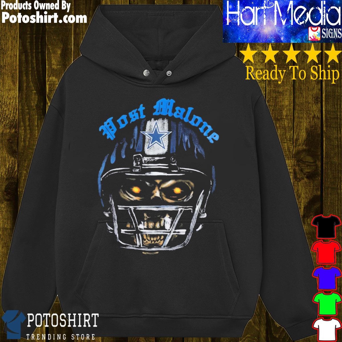 Retro Post Malone Dallas Cowboys Shirt Post Malone Dallas Cowboys Hoodie -  Trendingnowe