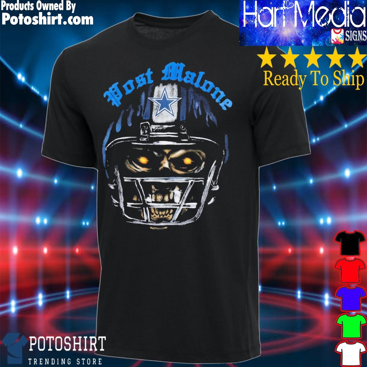 Retro Post Malone Dallas Cowboys Shirt Post Malone Dallas Cowboys Hoodie -  Trendingnowe