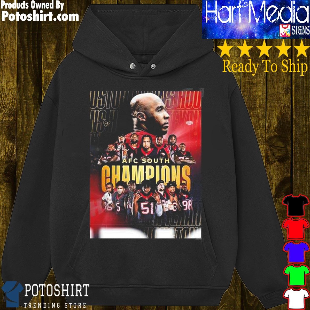 Official Congratulations Houston Texans AFC South Champions 2023-2024  T-Shirt, hoodie, sweater, long sleeve and tank top