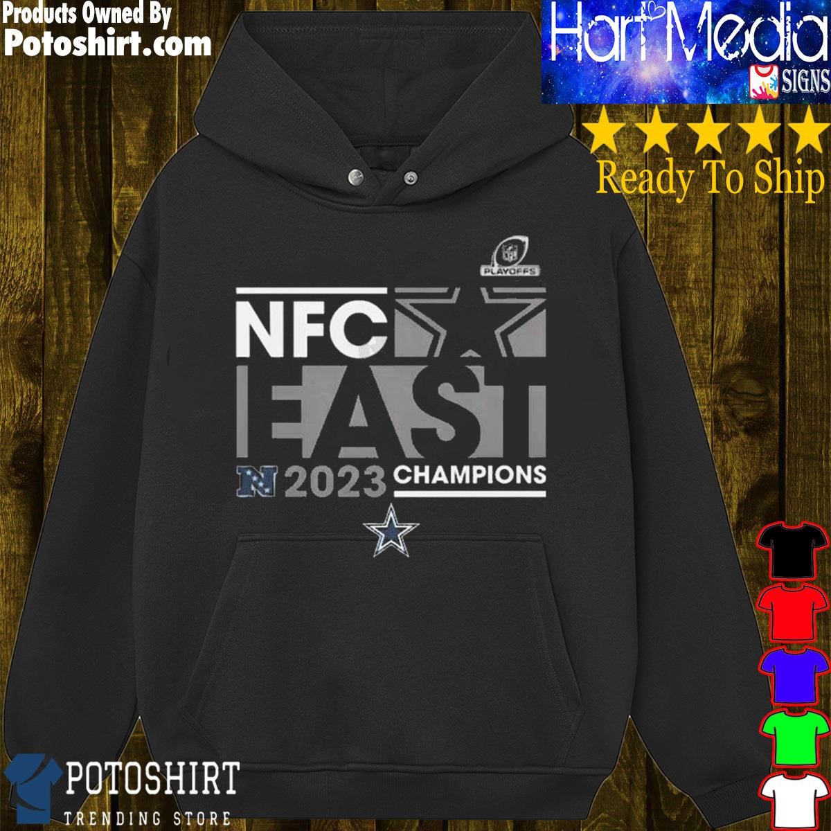 Official Dallas Cowboys NFC East Champions Hoodies, Dallas Cowboys