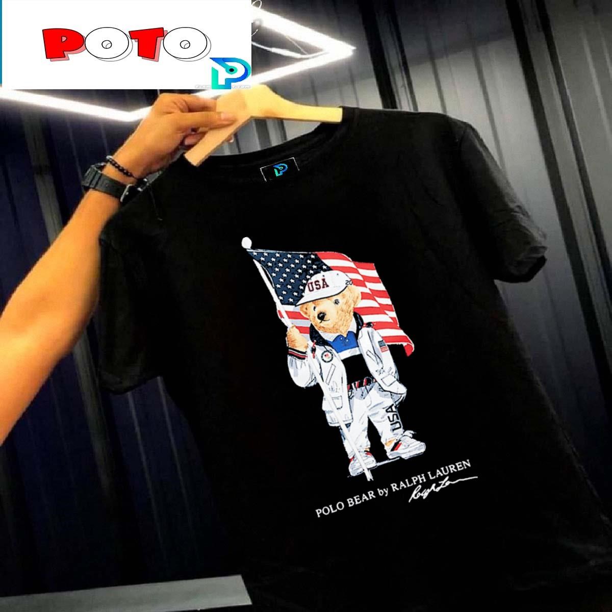 Team usa outlet polo bear t-shirt