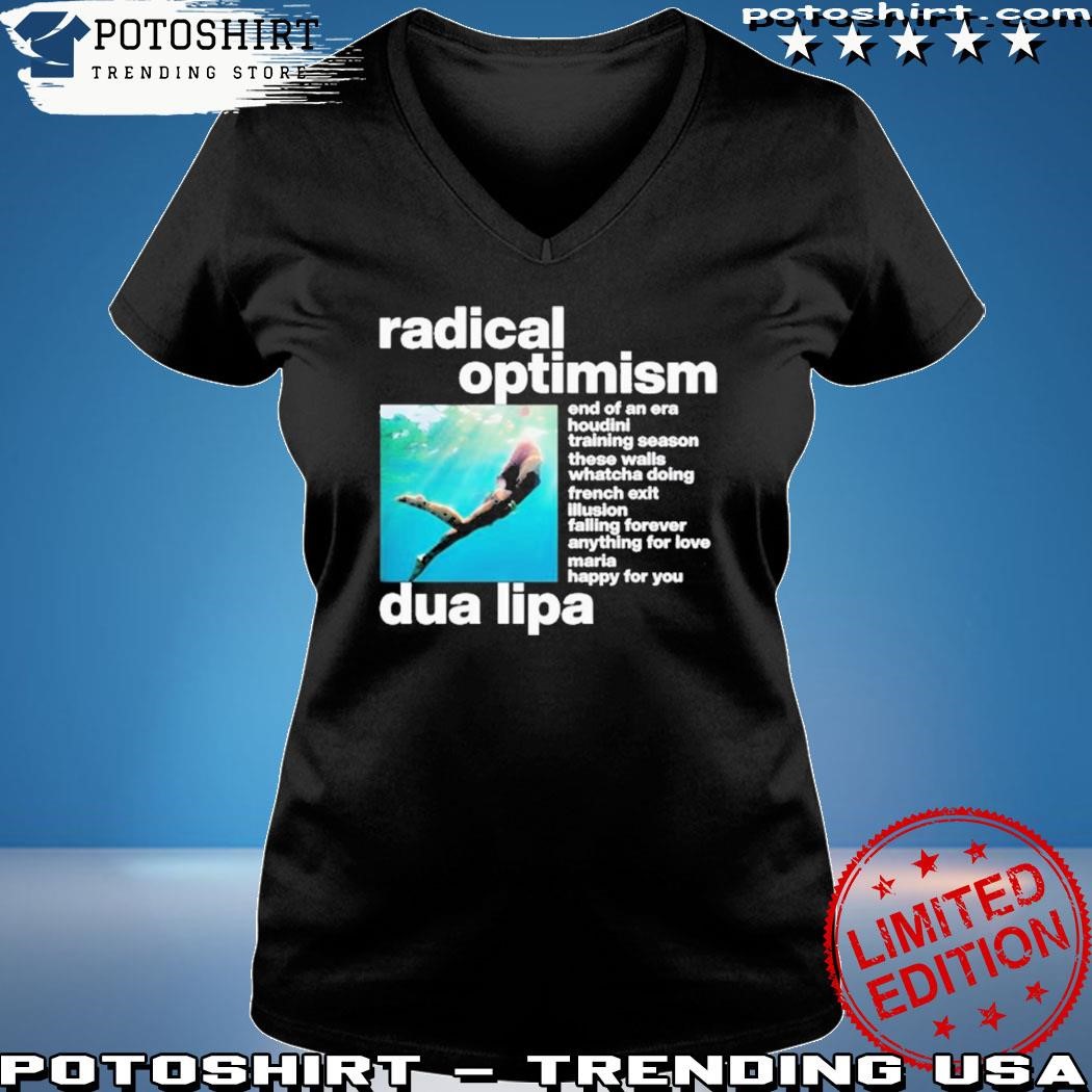 Official Radical Optimism Dua Lipa Breast Logo T-shirt, hoodie, sweater,  long sleeve and tank top