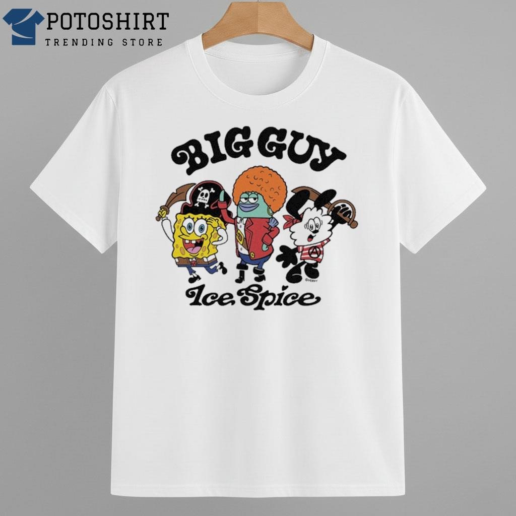 Verdy x Ice Spice Big Guy Character Shirt - Potoshirt.com