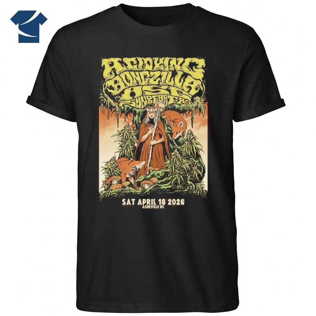 Acid King And Bongzilla April 18 2026 In Asheville NC Poster Shirt