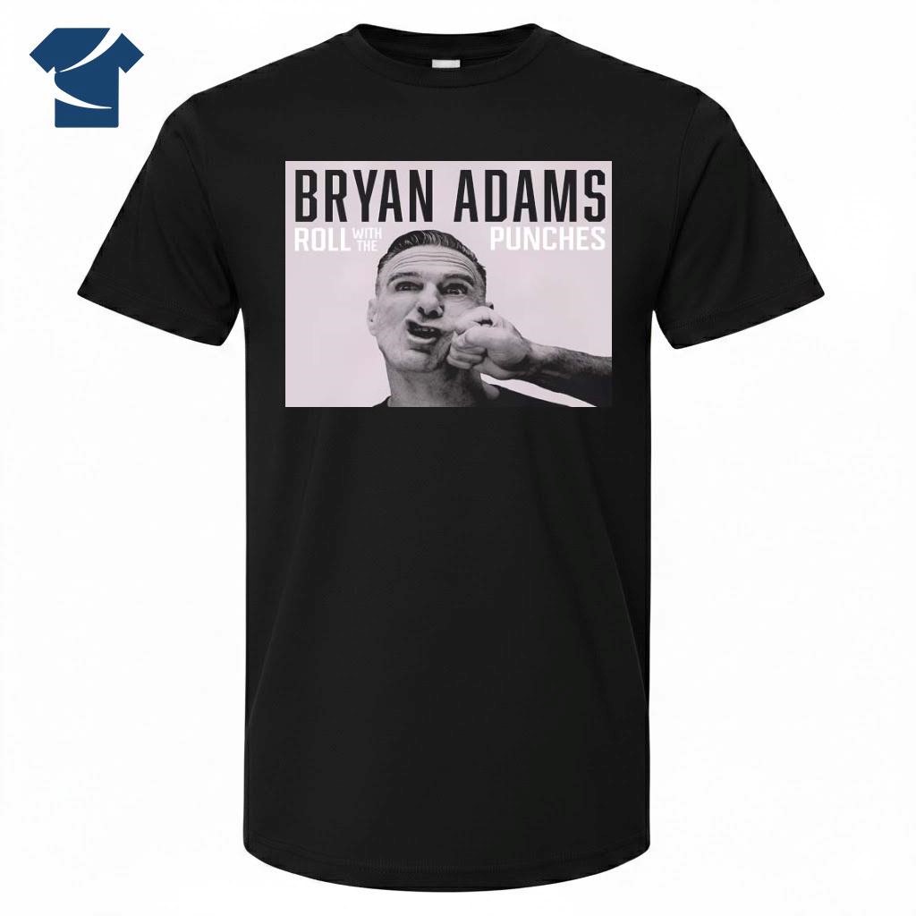 Official Bryan Adams 2026 Tour Dates Roll With The Puch Shirt