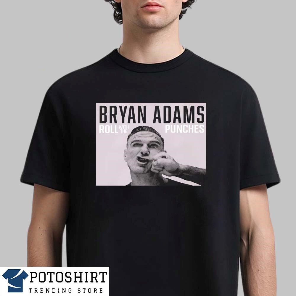 Official Bryan Adams 2026 Tour Dates Roll With The Puch Shirt